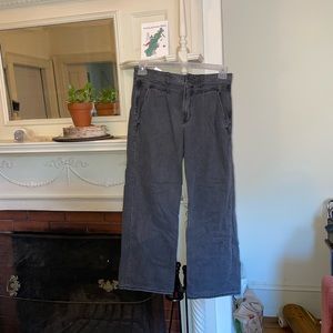 AE Black semi- flared jeans